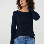 Longsleeve Iris dark navy von