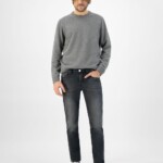 Jeans Regular Dunn worn black von MUD Jeans