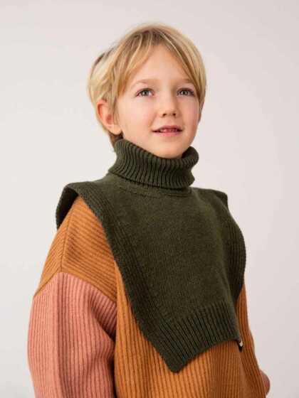 Neckwarmer loden green von Matona