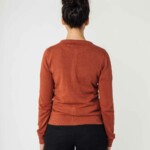 Cardigan mahagoni melange von Melawear