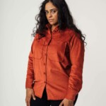 Overshirt Cord Jiya brick von Melawear