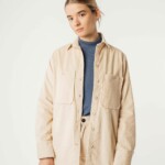 Overshirt Cord Jiya mandel von Melawear