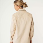 Overshirt Cord Jiya mandel von Melawear