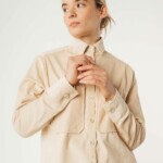 Overshirt Cord Jiya mandel von Melawear