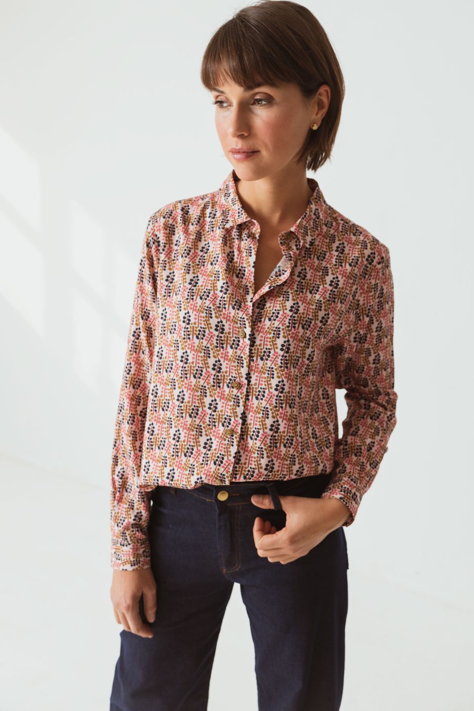 Bluse Garbi zuhaitzak von Skunkfunk