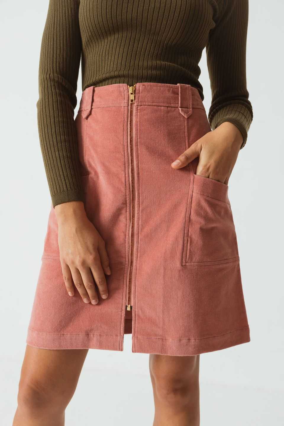 Rock Ines vintage rose von Skunkfunk