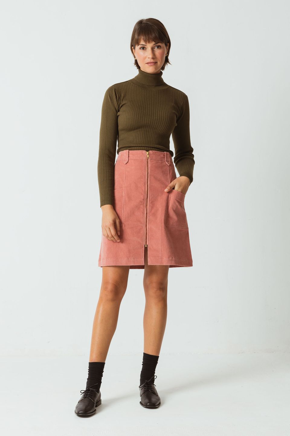 Rock Ines vintage rose von Skunkfunk