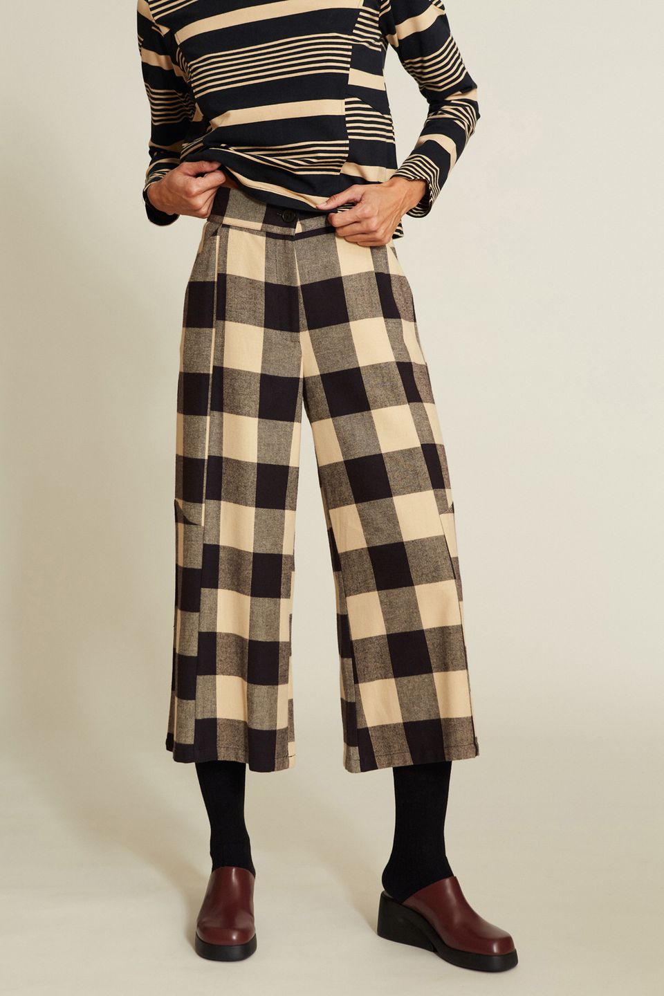 Culotte Kereti Check cotton check von Suite13 LAB