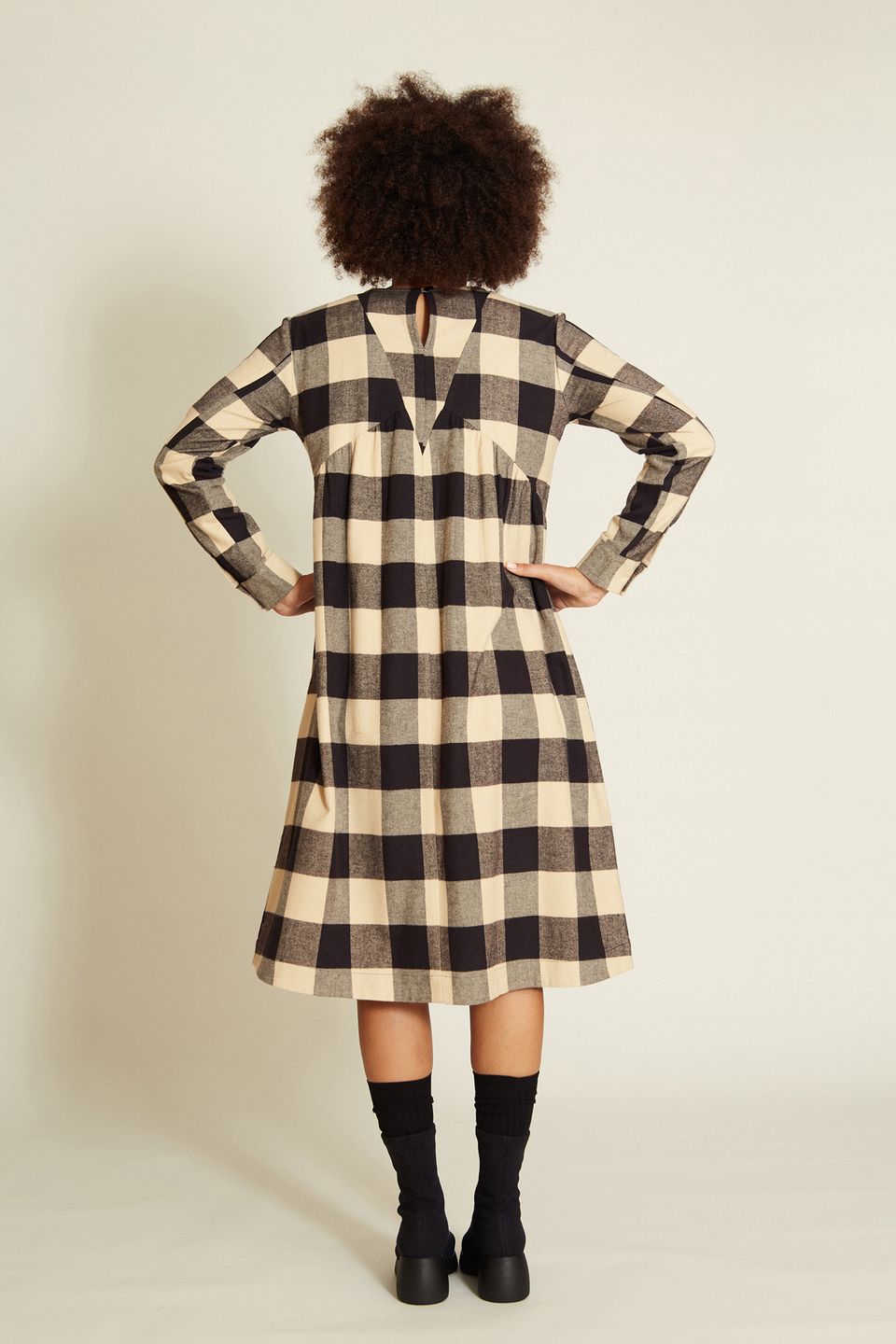 Kleid Mich cotton check von Suite13 LAB