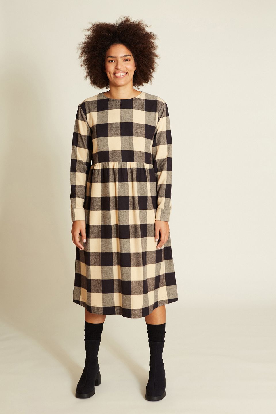 Kleid Mich cotton check von Suite13 LAB