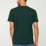 T-Shirt Bay New Smiley dark green von