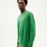 Longsleeve Hemp Shiva green von Thinking MU