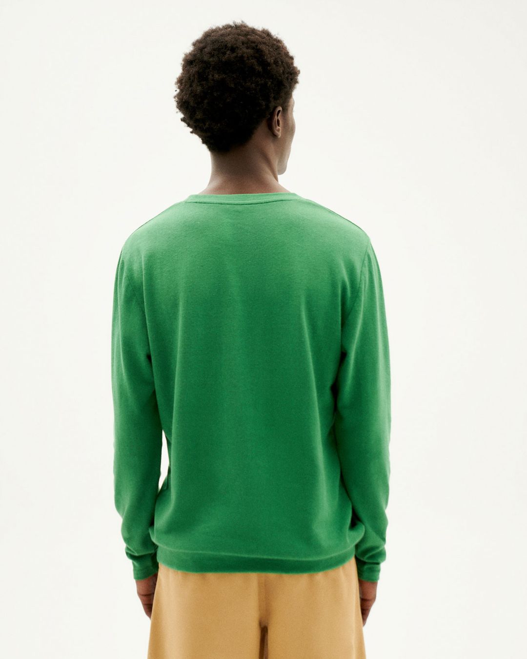 Longsleeve Hemp Shiva green von Thinking MU