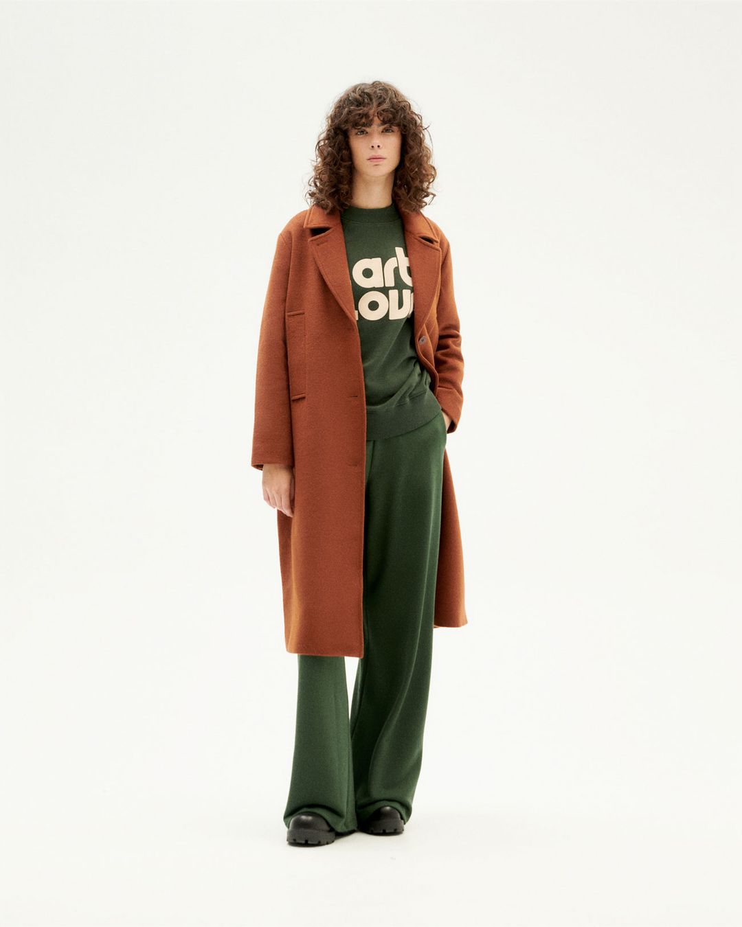 Sweatshirt Art&Love Fantine green von Thinking MU