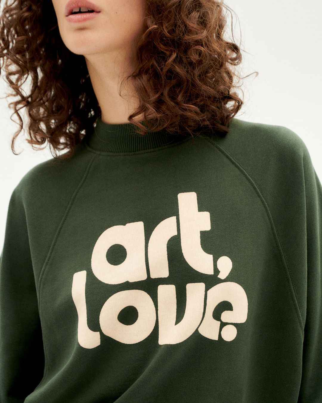Sweatshirt Art&Love Fantine green von Thinking MU
