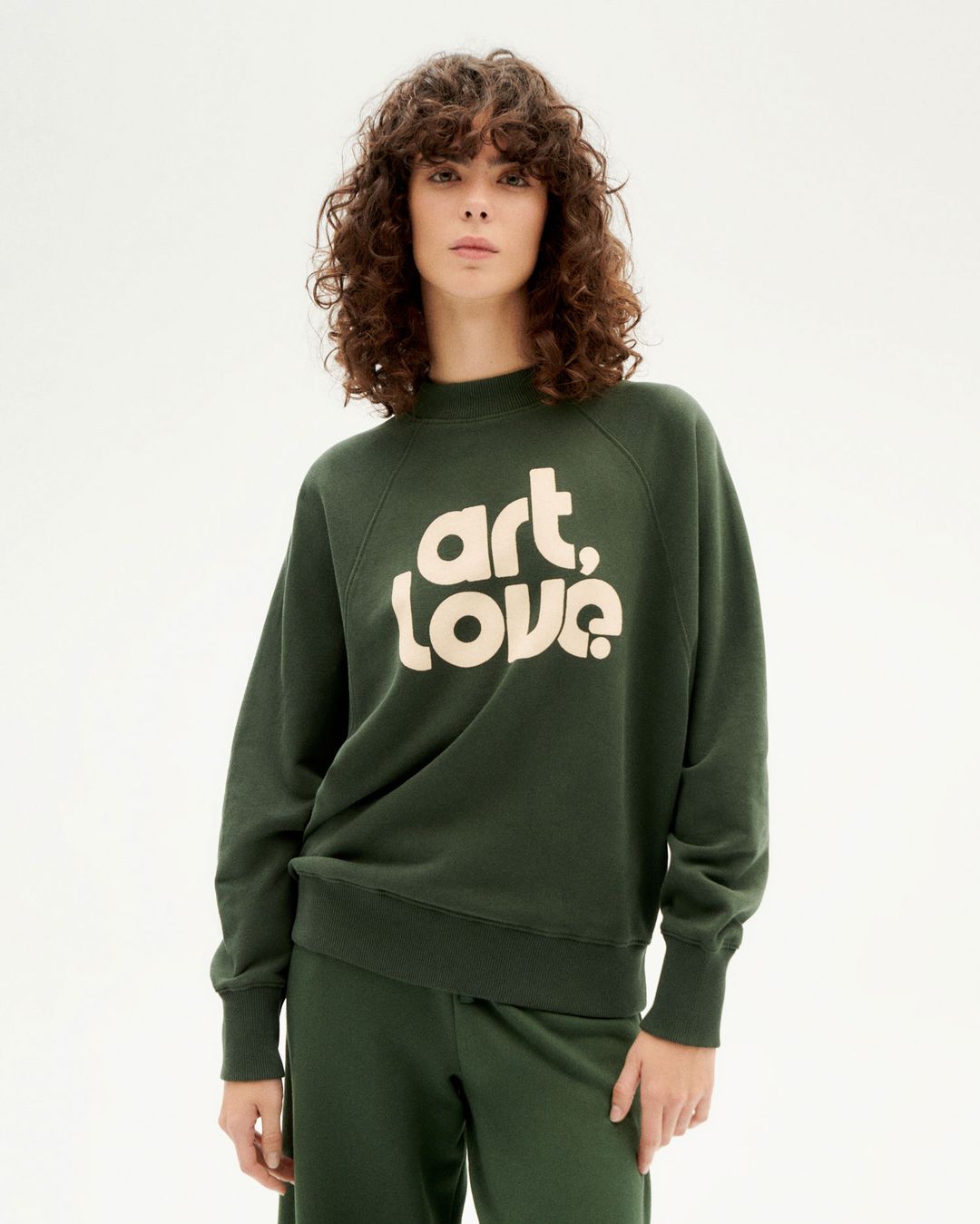 Sweatshirt Art&Love Fantine green von Thinking MU