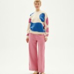 Sweatshirt Contrast Wanda ivory von Thinking MU