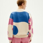 Sweatshirt Contrast Wanda ivory von Thinking MU