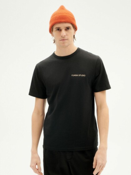 T-Shirt Funghi 3 black von Thinking MU