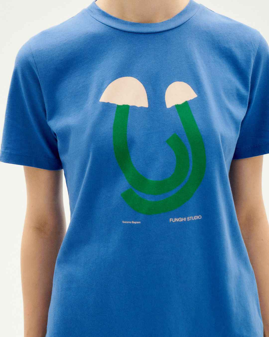 T-Shirt Juno Funghi 2 blue von Thinking MU