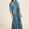 EcoVero™ Kleid langarm butterfly von Tranquillo