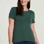 T-Shirt Tencel™ dark green von Tranquillo