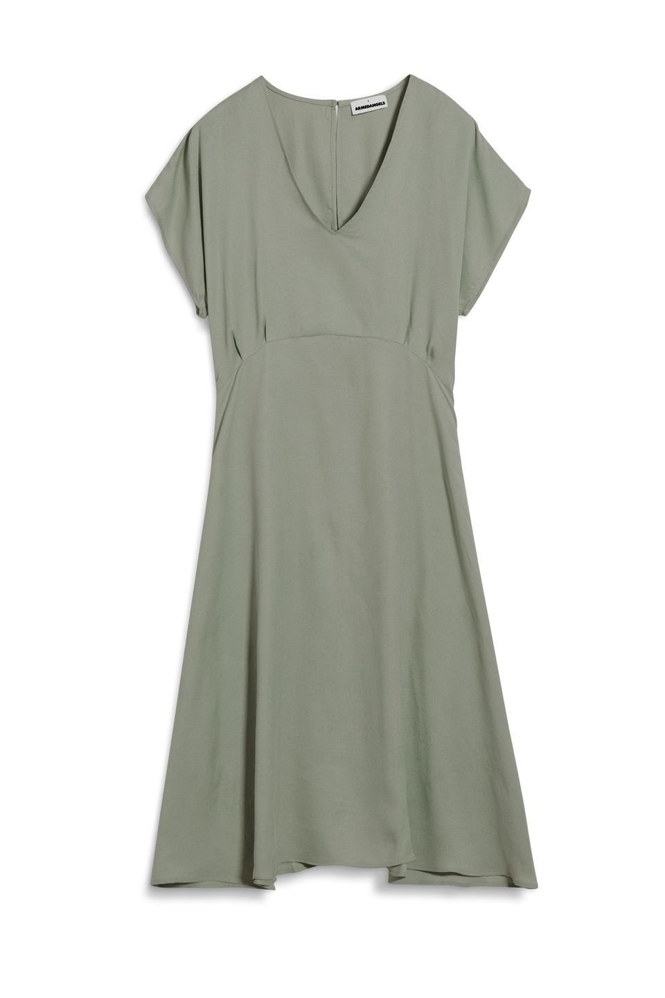 Kleid Aalbine grey green von Armedangels