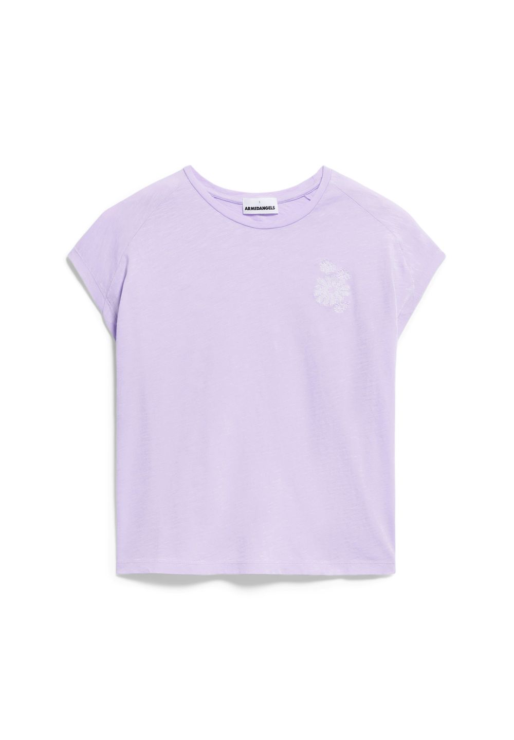 T-Shirt Oneliaa Faancy lavender light von Armedangels