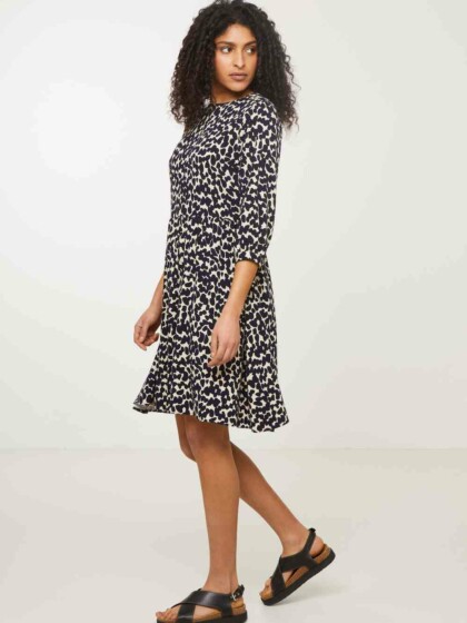 Kleid Mahonia Jumble dark navy von recolution