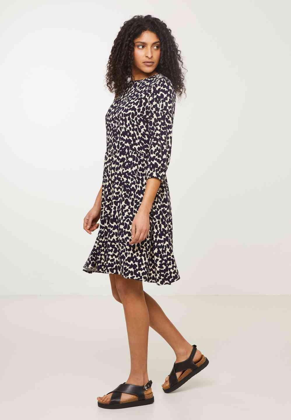 Kleid Mahonia Jumble dark navy von recolution