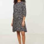 Kleid Mahonia Jumble dark navy von recolution