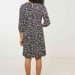 Kleid Mahonia Jumble dark navy von recolution