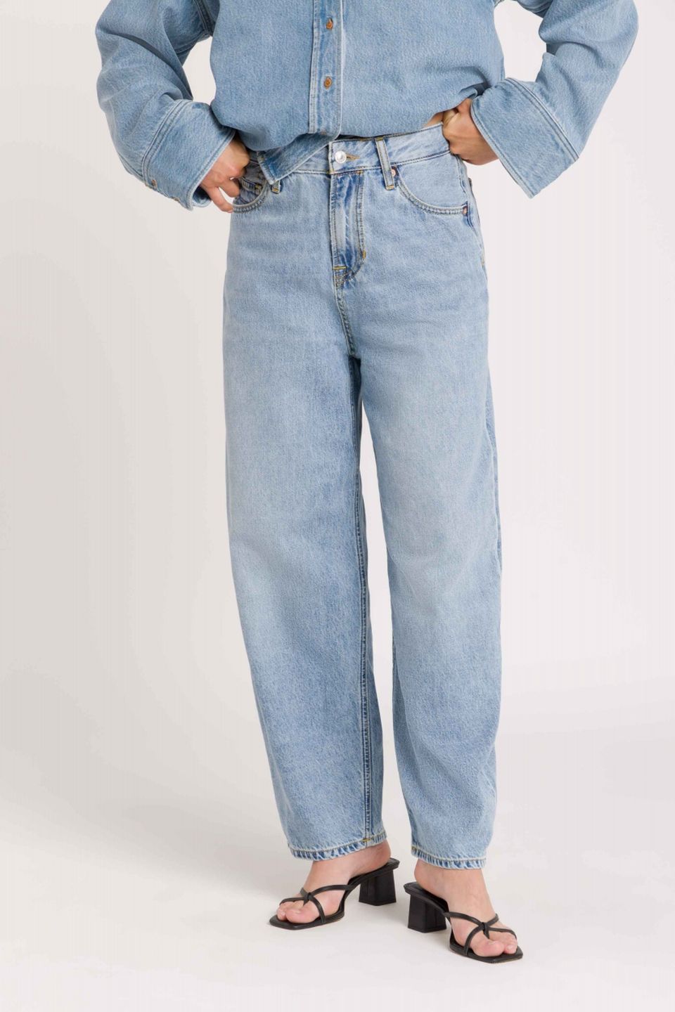 Jeans Leila Cropped cindy light used von Kings of Indigo