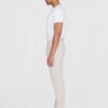 Hose Chuck Regular Leinen light feather gray von KnowledgeCotton Apparel