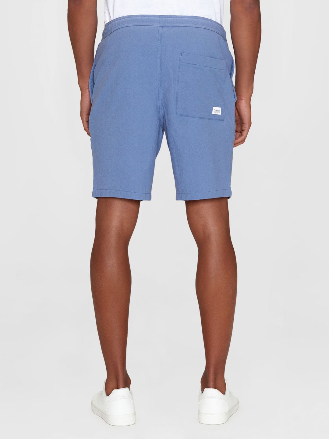 Shorts Fig Loose Crushed Cotton moonlight blue von KnowledgeCotton Apparel