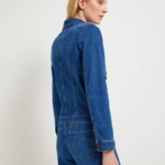 Jacke Jeans mid blue denim von Lanius