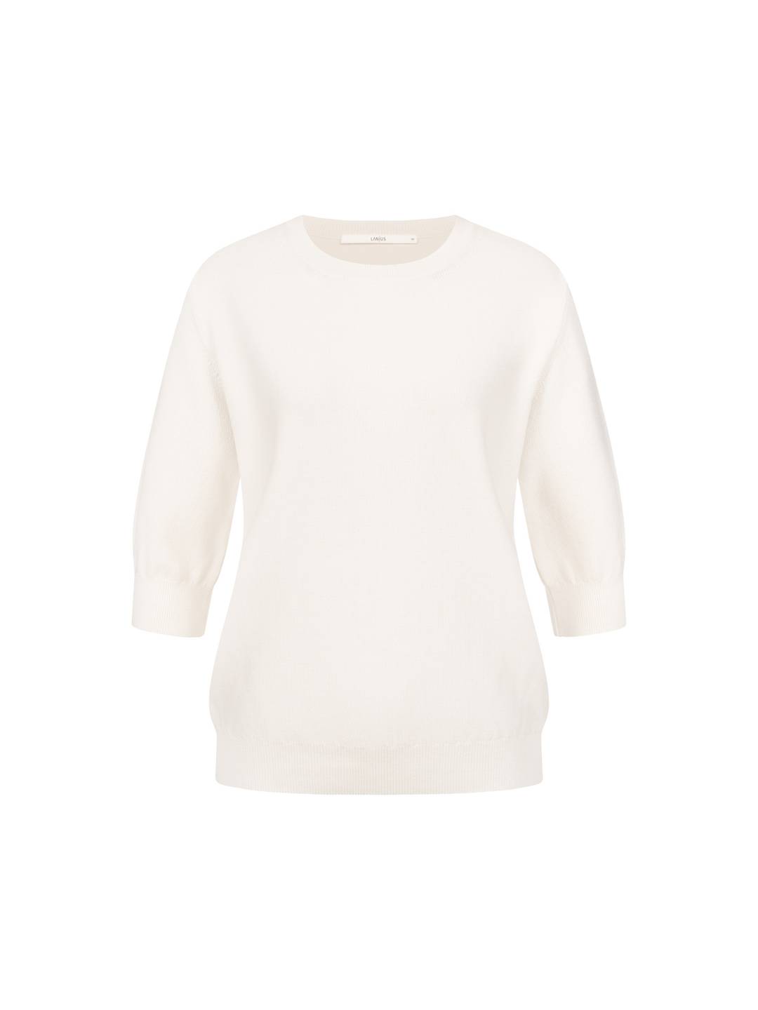 Pullover Halbarm Struktur off white von Lanius