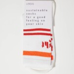 Socken Shine Bright off white von Lanius