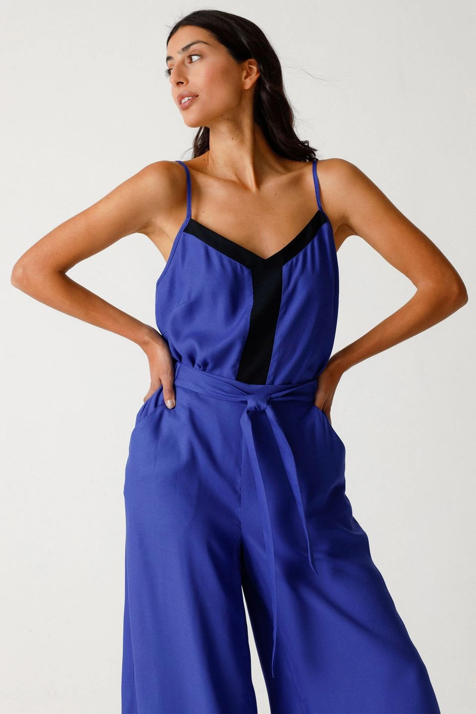 Hose Dona royal blue von Skunkfunk
