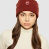 Beanie Big Rib fired brick von KnowledgeCotton Apparel