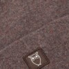 Beanie Double layer wool demitasse (brown) von KnowledgeCotton Apparel