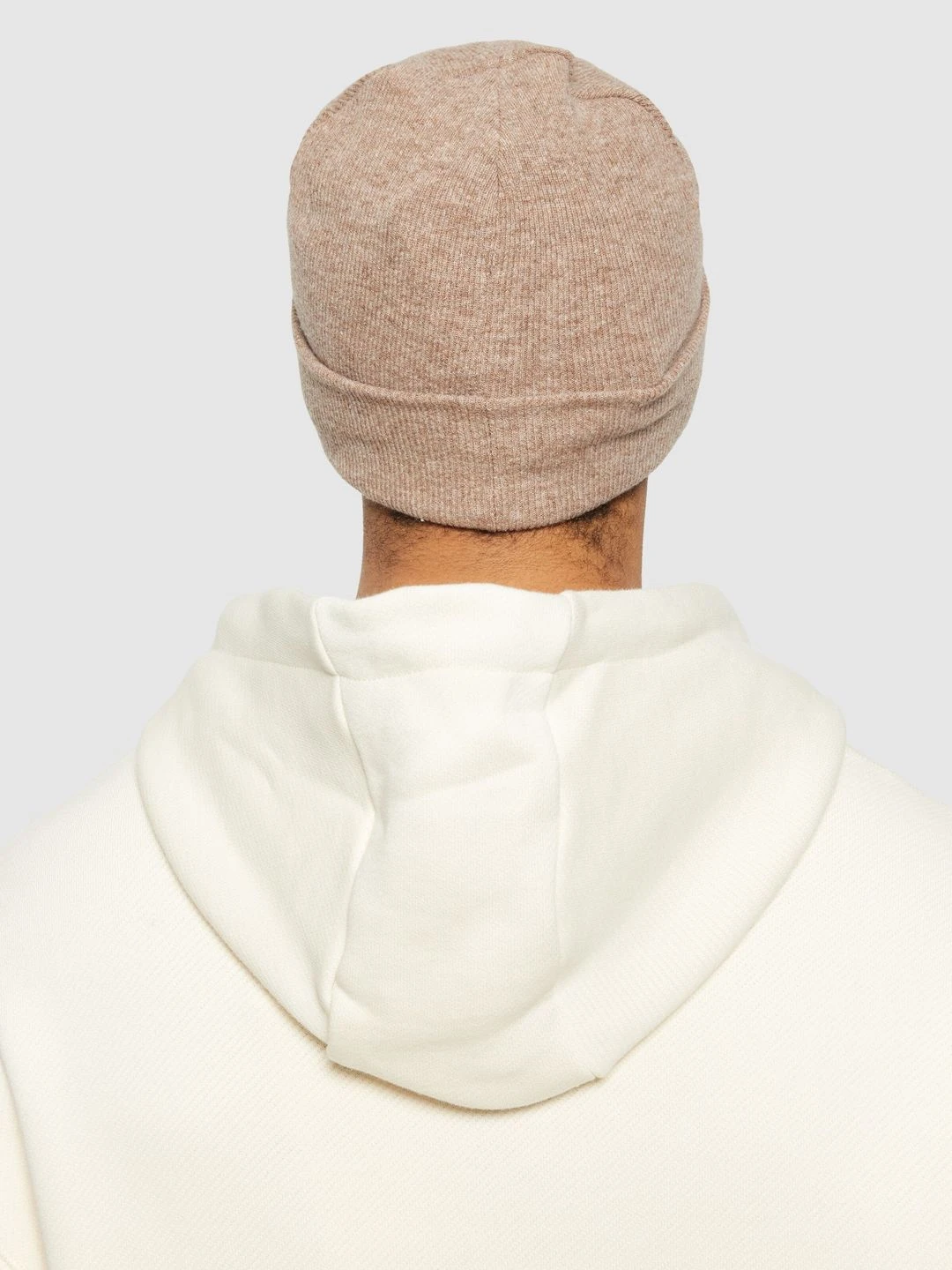Beanie Double layer wool kelp melange von KnowledgeCotton Apparel