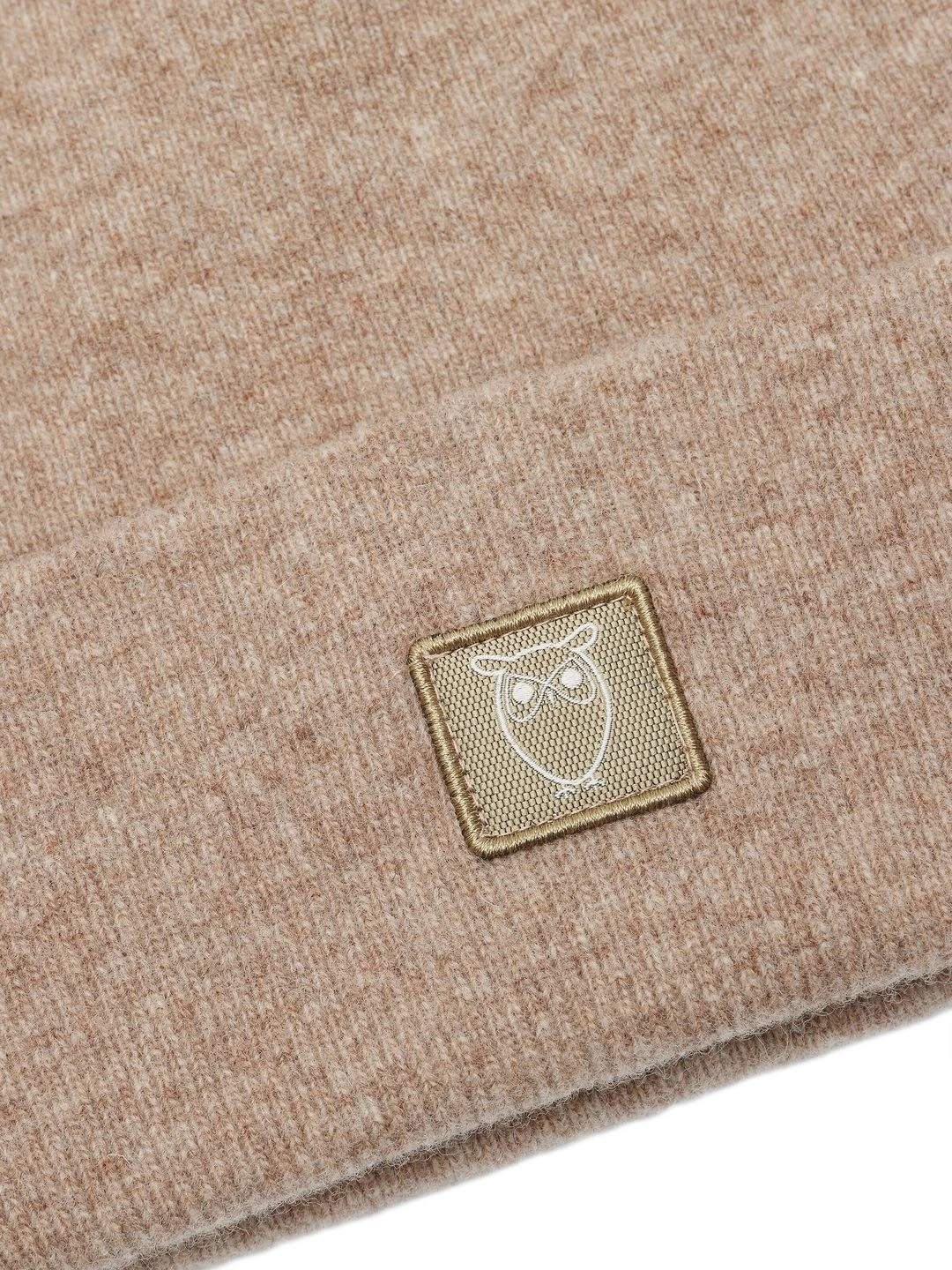 Beanie Double layer wool kelp melange von KnowledgeCotton Apparel
