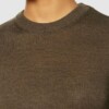 Pullover Merino Crew Neck dark olive von KnowledgeCotton Apparel