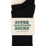 Socken Ribbed 2 Pack black von MELAWEAR