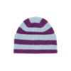 Mütze Streifen frozen blue melange / violet von Lanius