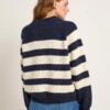 Pullover Streifen midnight melange / off white von Lanius