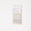 Socken Streifen grey melange / off white von Lanius
