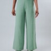 Hose Bubble Wide Leg light green von Brava Fabrics