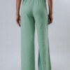 Hose Bubble Wide Leg light green von Brava Fabrics